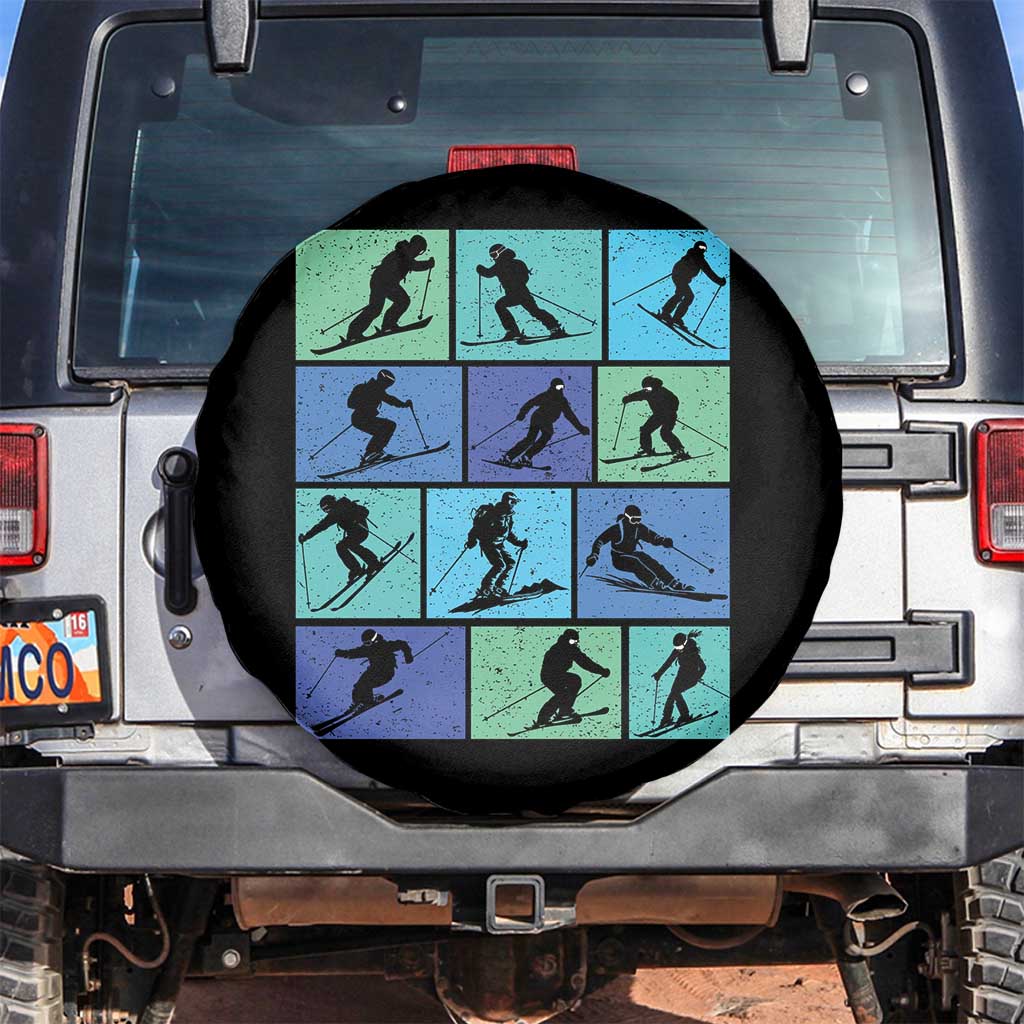 Skiing Spare Tire Cover for Skiers Wintersport Ski Snowboard