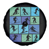 Skiing Spare Tire Cover for Skiers Wintersport Ski Snowboard