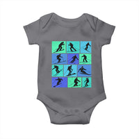 Skiing Baby Onesie for Skiers Wintersport Ski Snowboard