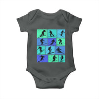 Skiing Baby Onesie for Skiers Wintersport Ski Snowboard