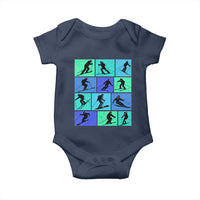 Skiing Baby Onesie for Skiers Wintersport Ski Snowboard