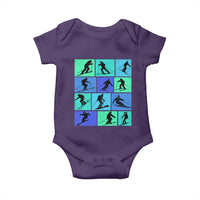 Skiing Baby Onesie for Skiers Wintersport Ski Snowboard
