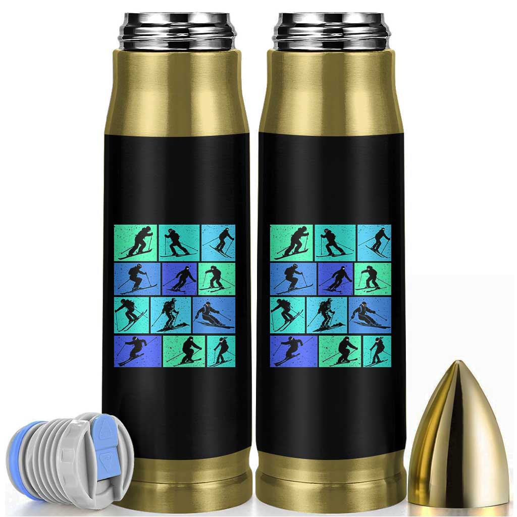 Skiing Bullet Tumbler for Skiers Wintersport Ski Snowboard