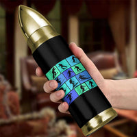 Skiing Bullet Tumbler for Skiers Wintersport Ski Snowboard