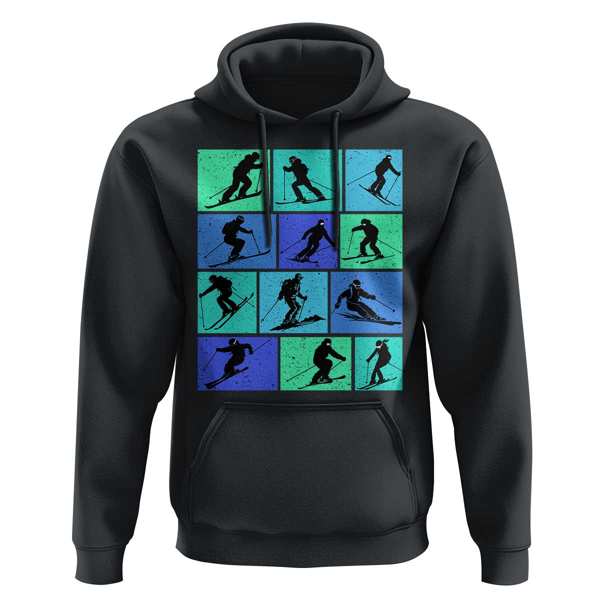 Skiing Hoodie for Skiers Wintersport Ski Snowboard