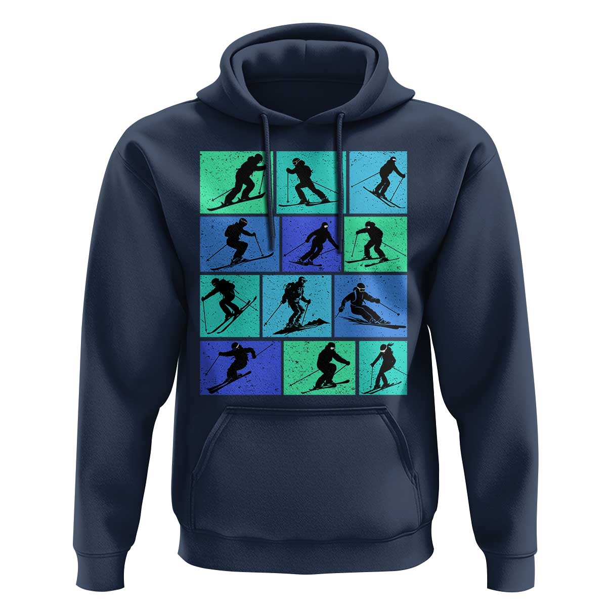 Skiing Hoodie for Skiers Wintersport Ski Snowboard