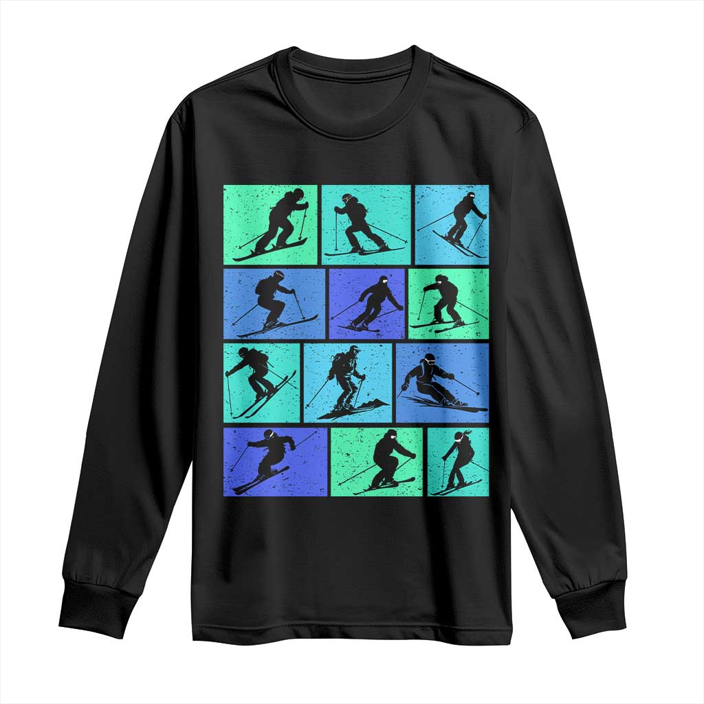Skiing Long Sleeve Shirt for Skiers Wintersport Ski Snowboard