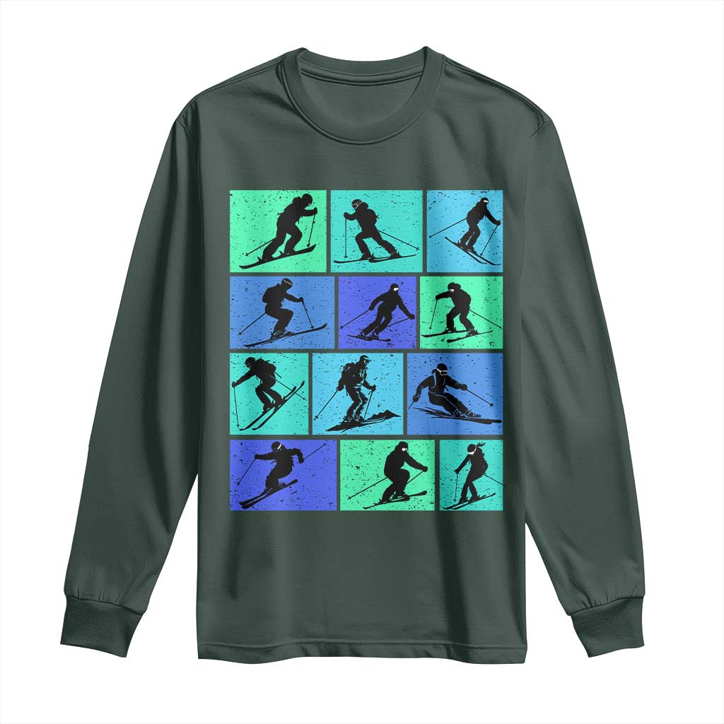 Skiing Long Sleeve Shirt for Skiers Wintersport Ski Snowboard