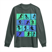 Skiing Long Sleeve Shirt for Skiers Wintersport Ski Snowboard