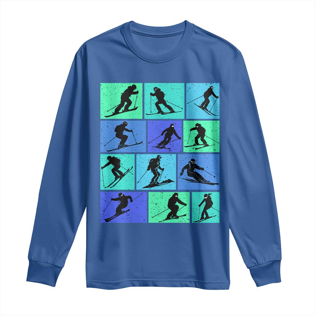 Skiing Long Sleeve Shirt for Skiers Wintersport Ski Snowboard