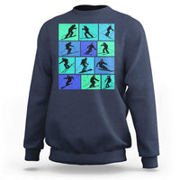 Skiing Sweatshirt for Skiers Wintersport Ski Snowboard - Wonder Print Shop