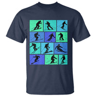 Skiing T Shirt for Skiers Wintersport Ski Snowboard - Wonder Print Shop