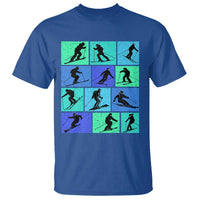 Skiing T Shirt for Skiers Wintersport Ski Snowboard - Wonder Print Shop