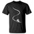 Skiing T Shirt Skier With Tracks In Deep Powder Snow Freeride Gift - Wonder Print Shop