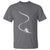 Skiing T Shirt Skier With Tracks In Deep Powder Snow Freeride Gift - Wonder Print Shop