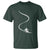 Skiing T Shirt Skier With Tracks In Deep Powder Snow Freeride Gift - Wonder Print Shop