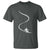 Skiing T Shirt Skier With Tracks In Deep Powder Snow Freeride Gift - Wonder Print Shop