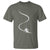 Skiing T Shirt Skier With Tracks In Deep Powder Snow Freeride Gift - Wonder Print Shop
