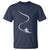 Skiing T Shirt Skier With Tracks In Deep Powder Snow Freeride Gift - Wonder Print Shop