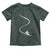 Skiing Toddler T Shirt Skier With Tracks In Deep Powder Snow Freeride Gift
