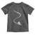 Skiing Toddler T Shirt Skier With Tracks In Deep Powder Snow Freeride Gift