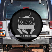 Funny Skiing Spare Tire Cover Snowboard Meeting Gift