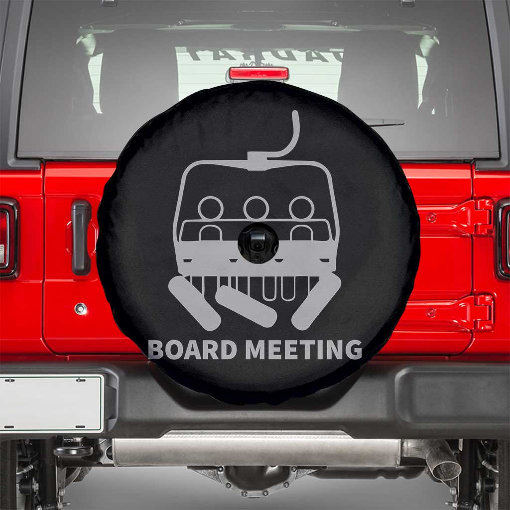 Funny Skiing Spare Tire Cover Snowboard Meeting Gift