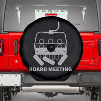 Funny Skiing Spare Tire Cover Snowboard Meeting Gift