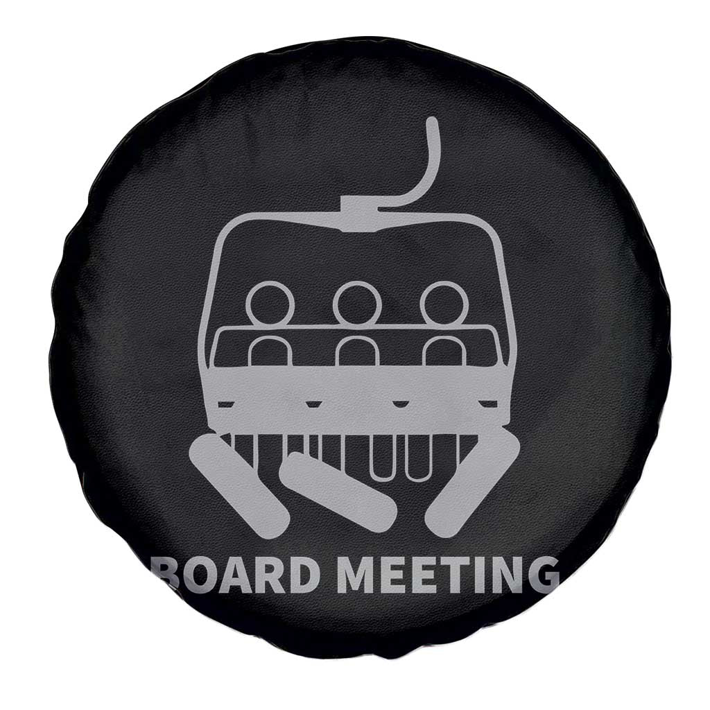 Funny Skiing Spare Tire Cover Snowboard Meeting Gift
