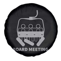Funny Skiing Spare Tire Cover Snowboard Meeting Gift