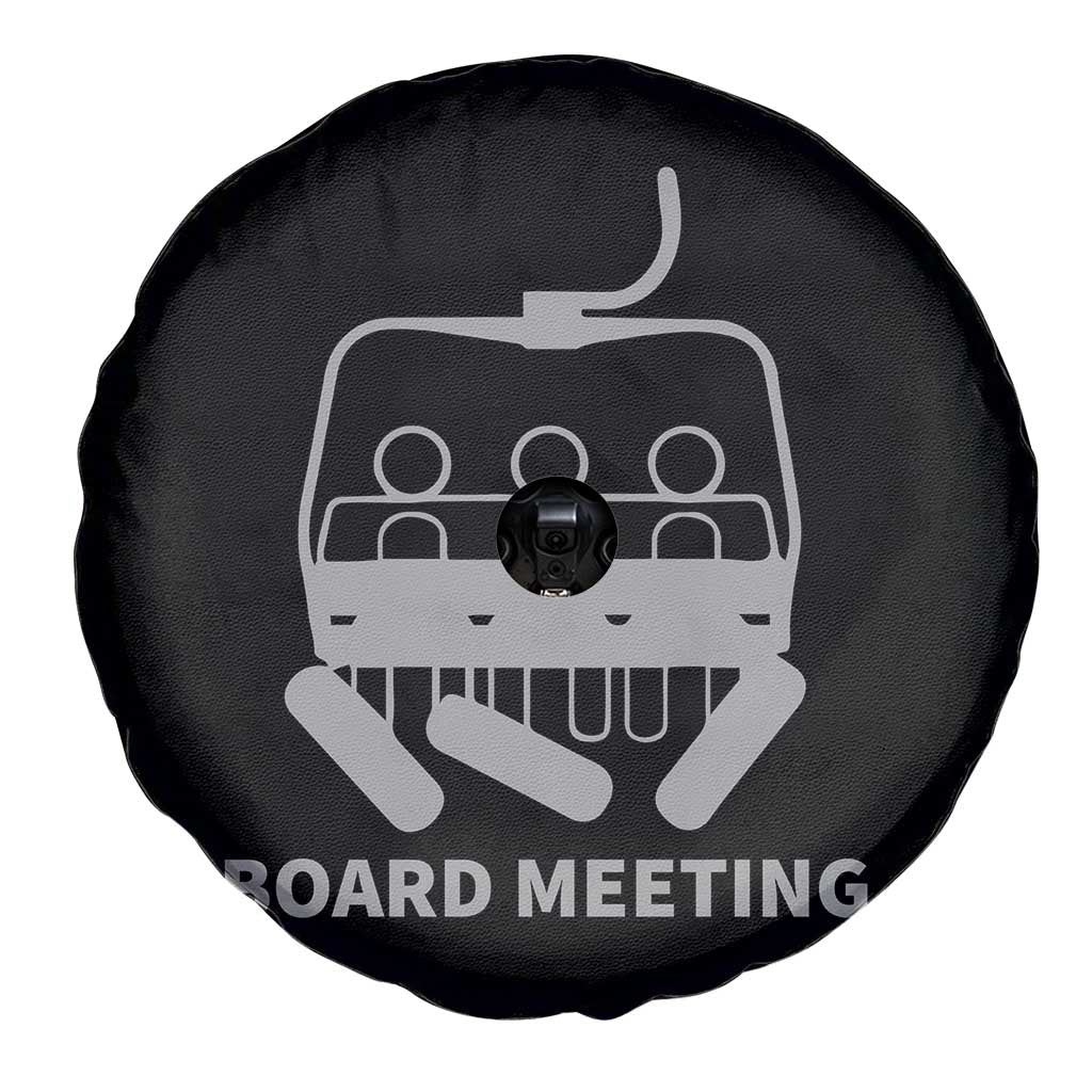 Funny Skiing Spare Tire Cover Snowboard Meeting Gift