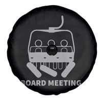 Funny Skiing Spare Tire Cover Snowboard Meeting Gift