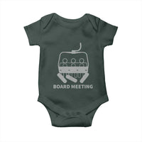Funny Skiing Baby Onesie Snowboard Meeting Gift