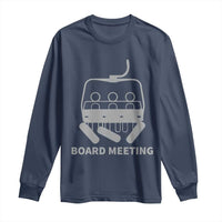 Funny Skiing Long Sleeve Shirt Snowboard Meeting Gift