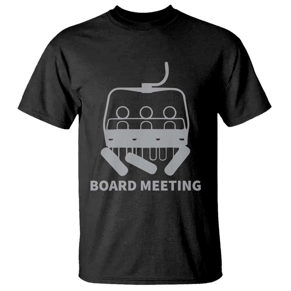 Funny Skiing T Shirt Snowboard Meeting Gift - Wonder Print Shop