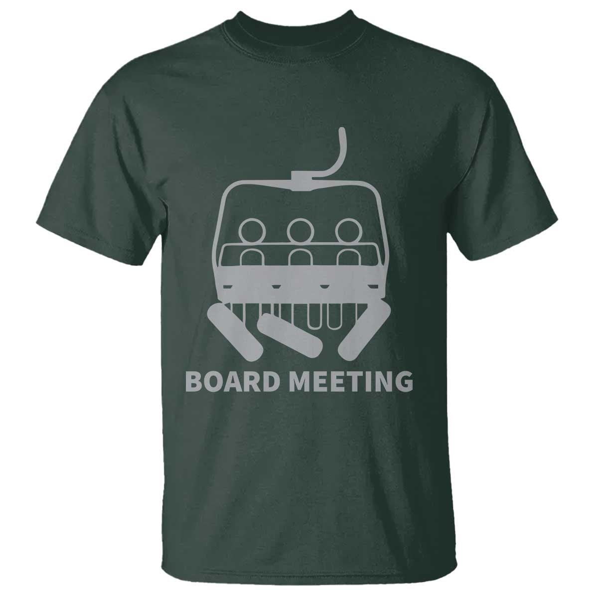Funny Skiing T Shirt Snowboard Meeting Gift - Wonder Print Shop