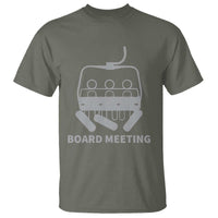 Funny Skiing T Shirt Snowboard Meeting Gift - Wonder Print Shop