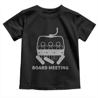 Funny Skiing Toddler T Shirt Snowboard Meeting Gift