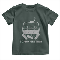 Funny Skiing Toddler T Shirt Snowboard Meeting Gift