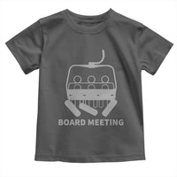 Funny Skiing Toddler T Shirt Snowboard Meeting Gift