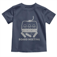 Funny Skiing Toddler T Shirt Snowboard Meeting Gift