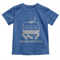 Funny Skiing Toddler T Shirt Snowboard Meeting Gift