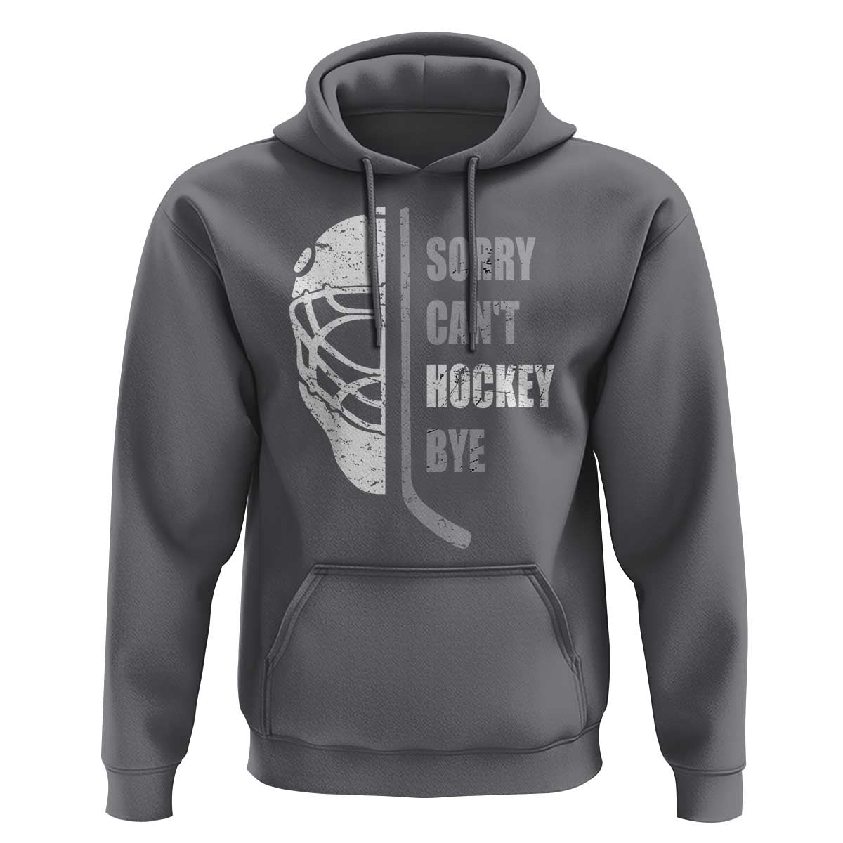 Ice Hockey Player Hoodie Retro Sorry Cant Hockey Bye - Wonder Print Shop