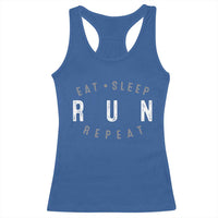 Eat Sleep Run Repeat Racerback Tank Top Marathon Runner