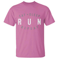 Eat Sleep Run Repeat T Shirt Marathon Runner