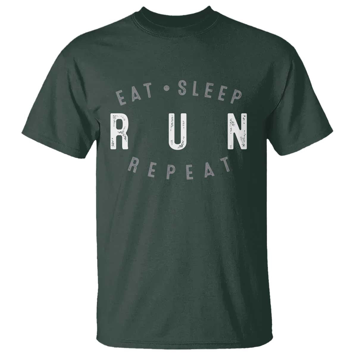 Eat Sleep Run Repeat T Shirt Marathon Runner