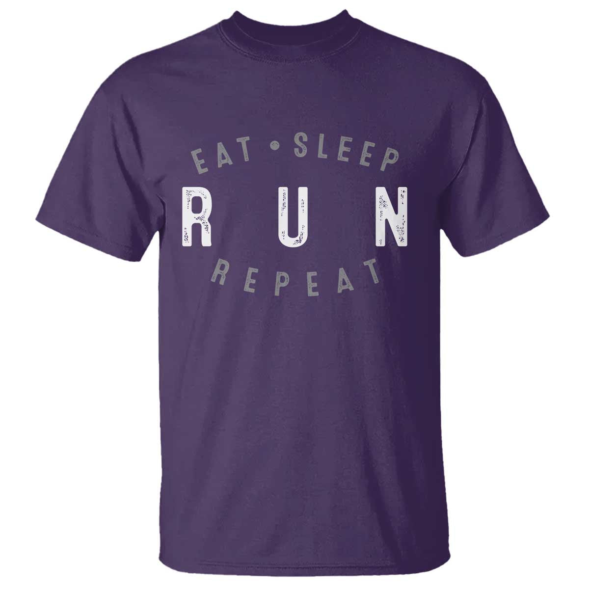 Eat Sleep Run Repeat T Shirt Marathon Runner