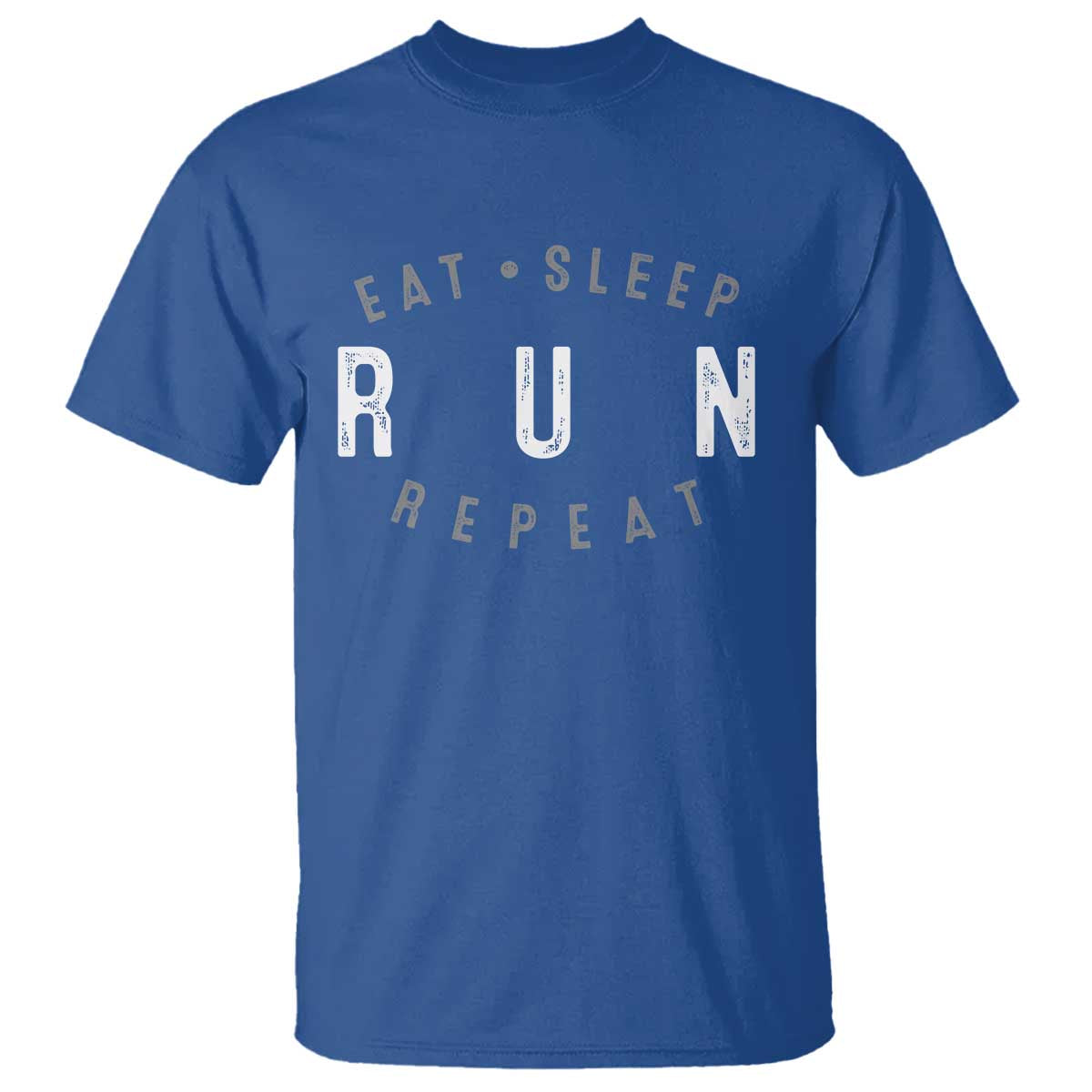Eat Sleep Run Repeat T Shirt Marathon Runner