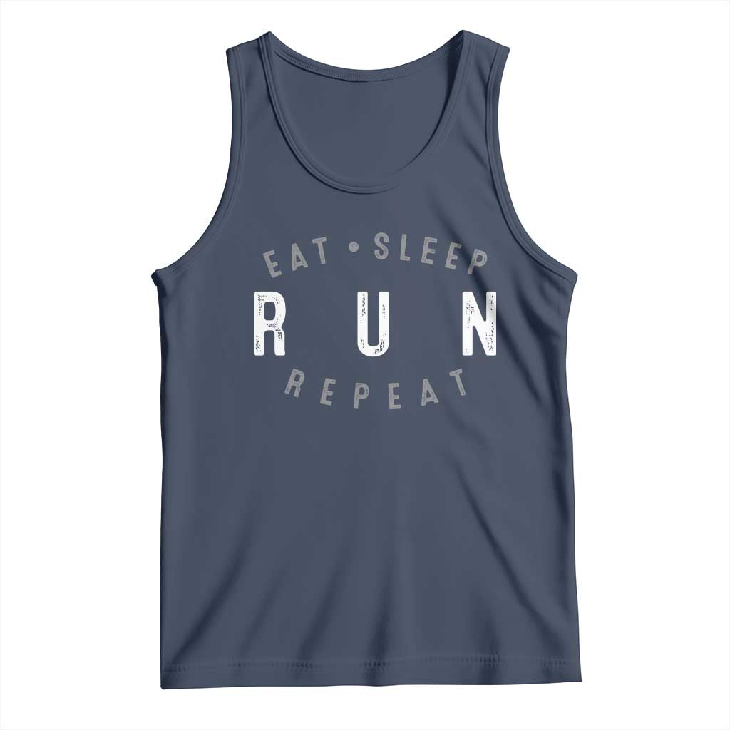 Eat Sleep Run Repeat Tank Top Marathon Runner