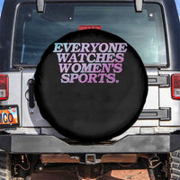 Everyone Watches Womens Sports Spare Tire Cover Feminist Body Positivity Inclusive Equality - Wonder Print Shop